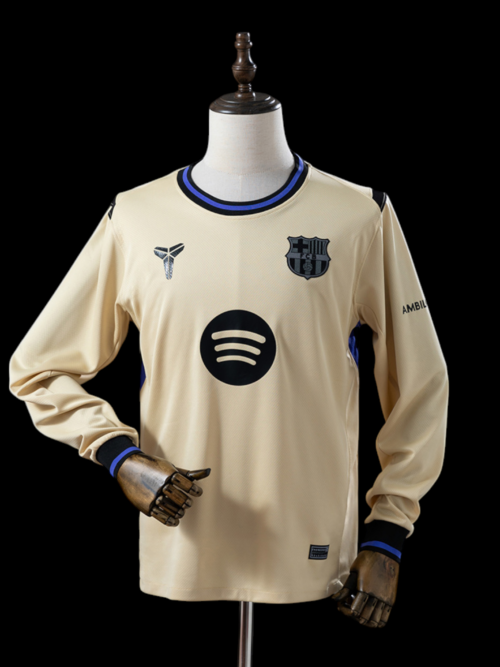 Barcelone Maillot Manches Longues Extérieur 25/26