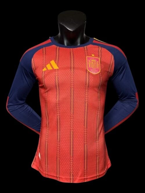 España jersey de manga larga local 26/27 - Versión Player