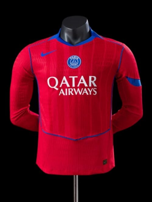 Paris SG Jersey manga larga tercera 25/26 - Versión Jugador
