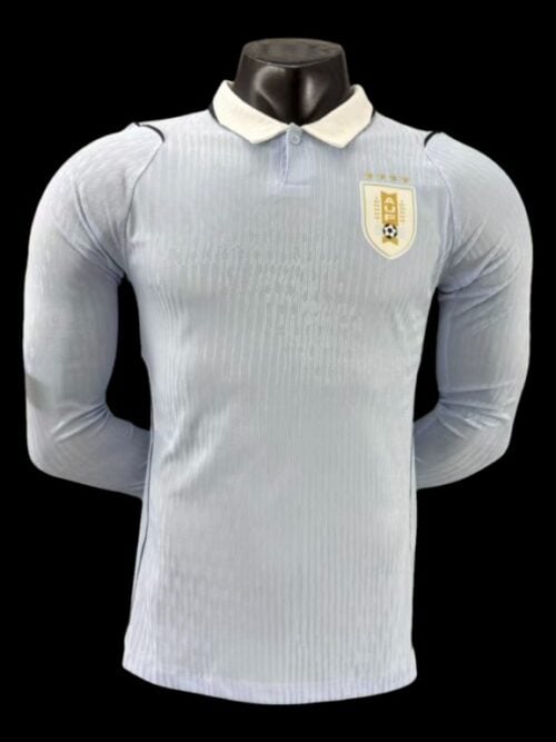 Uruguay Maillot Manches Longues Domicile 26/27 - Version Player