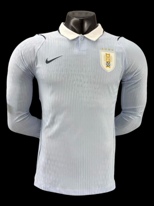 Uruguay Camiseta de manga larga local 26/27 - Versión Player
