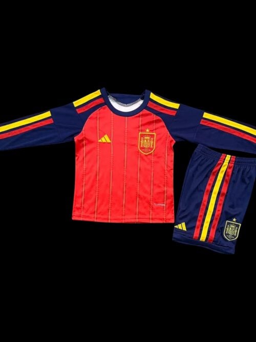 España Jersey de mangas largas Home 26/27 - Infantil