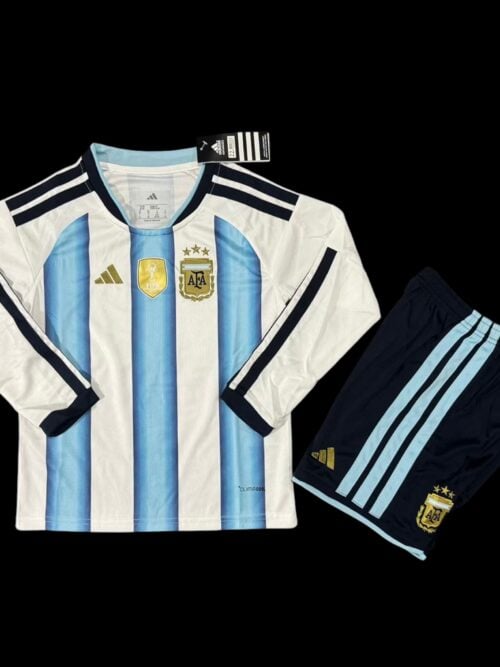 Camiseta de Argentina de manga larga para partidos en casa 26/27 - Niño