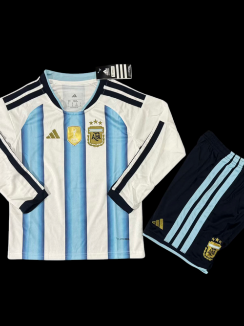 Argentine Maillot Manches Longues Domicile 26/27 - Enfant