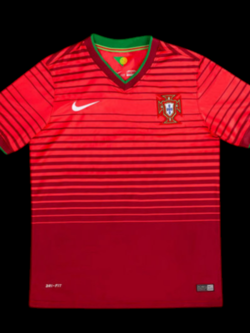 Portugal Maillot Domicile Rétro 2014