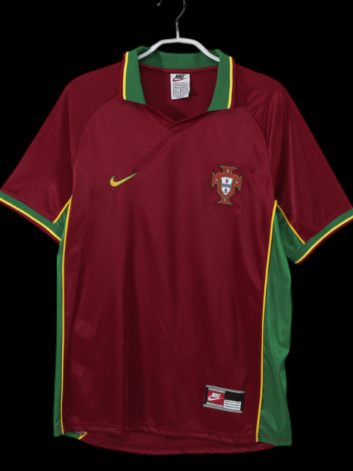Portugal Maillot Domicile Rétro 1998