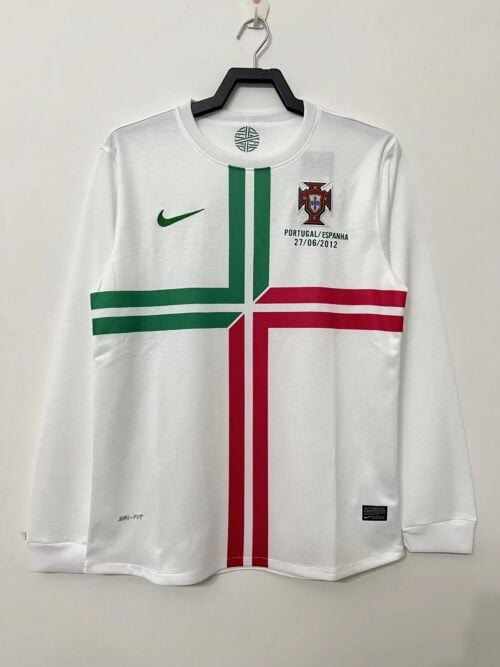 Portugal Maillot Manches Longues Extérieur Rétro 2012