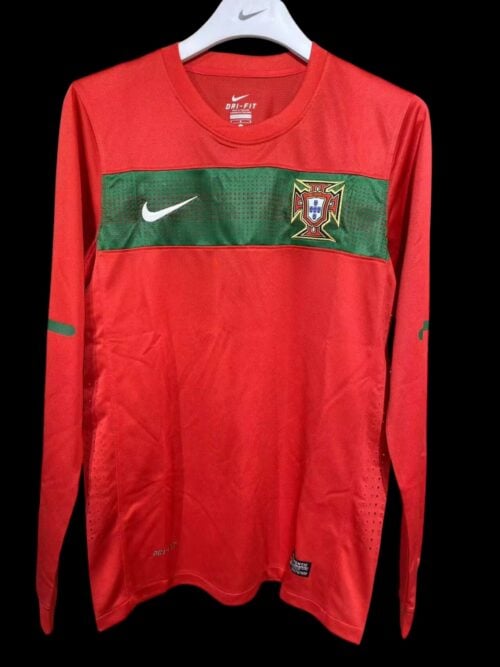 Portugal Maillot Manches Longues Domicile Rétro 2010