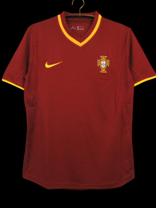 Portugal Maillot Domicile Rétro 2000
