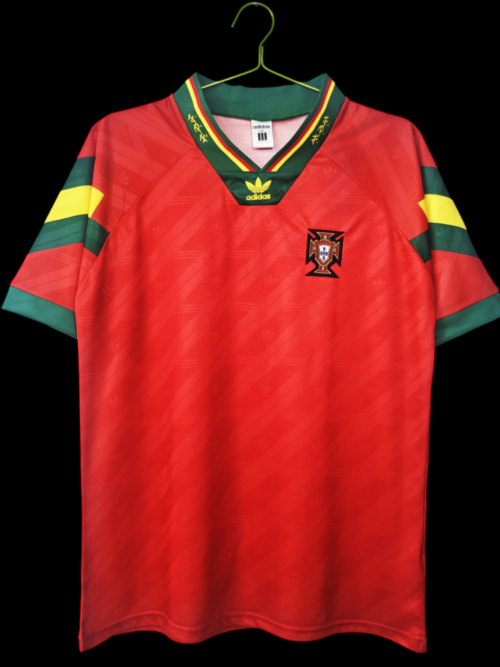Portugal Maillot Domicile Rétro 1992