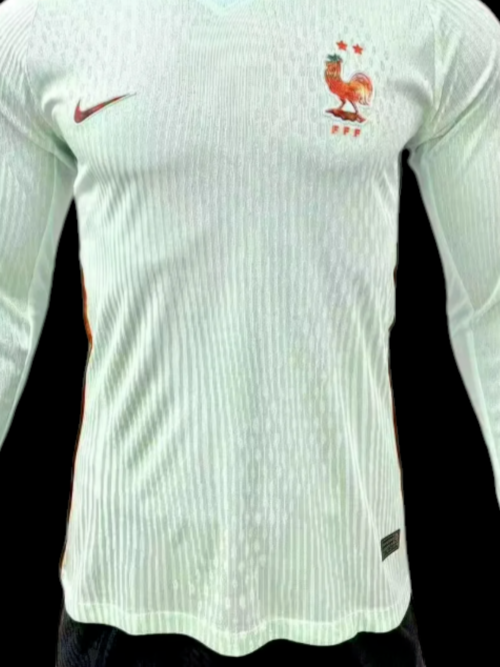 France Maillot Extérieur Manches Longues 25/26 - Version Player
