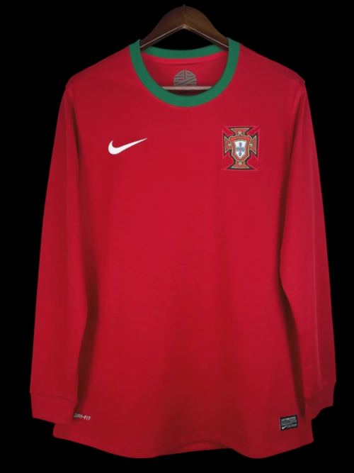 Portugal Maillot Manches Longues Domicile Rétro 2012