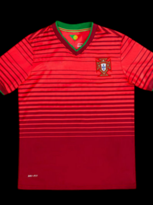 Portugal Maillot Domicile Rétro 2014