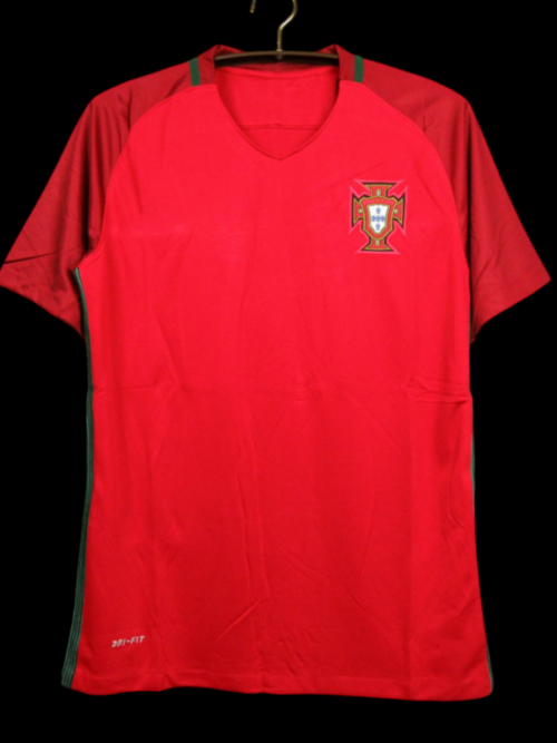 Portugal Maillot Domicile Rétro 2016