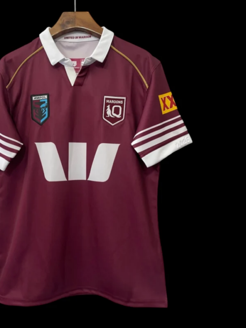 Queensland Maroons Rugby Maillot Domicile 2024/2025