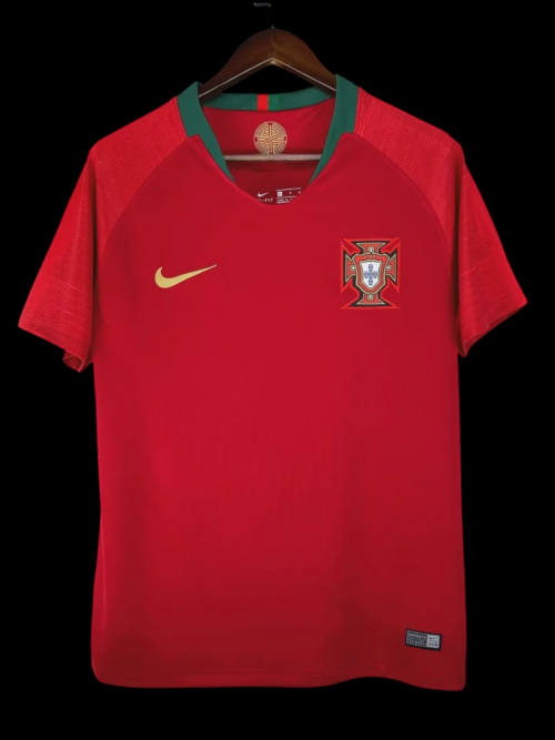 Portugal Maillot Domicile Rétro 2018