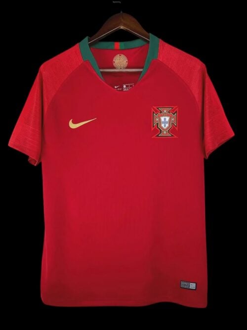 Portugal Maillot Domicile Rétro 2018