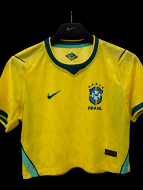 Brésil Crop Top Domicile 26/27