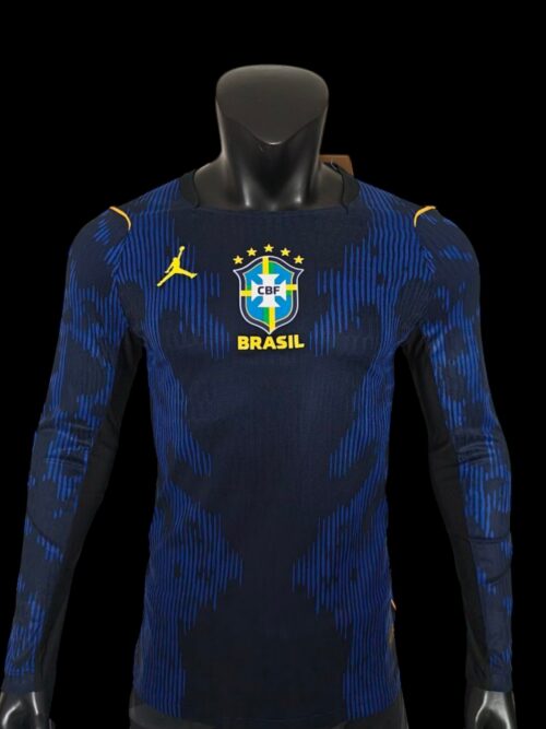 Brésil Maillot Extérieur Manches Longues 26/27 - Version Player