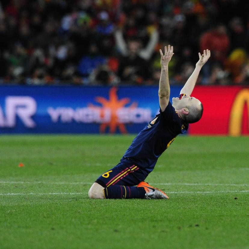 Andres Iniesta, but vainqueur de la finale du Mondial 2010