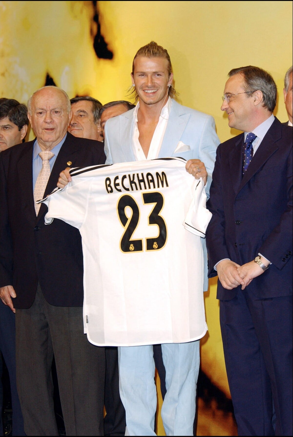 David Beckham al Real Madrid nel 2003