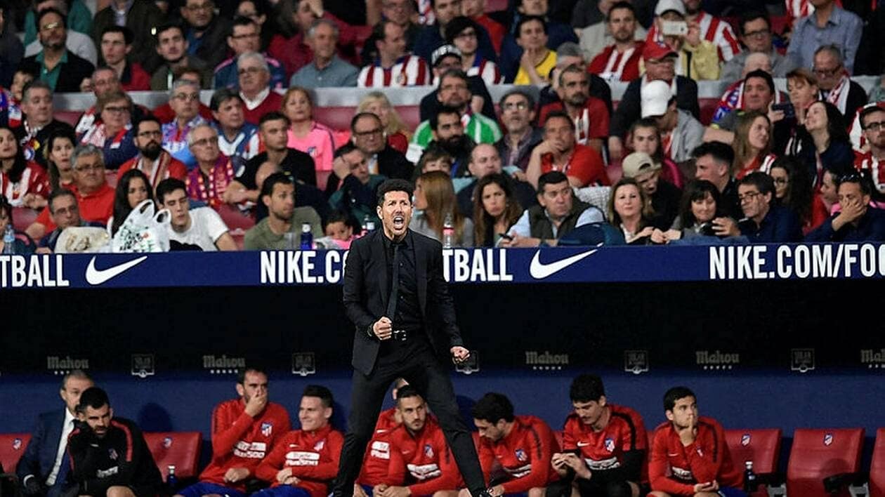 Diego Simeone, entraineur emblematique de l'Atletico