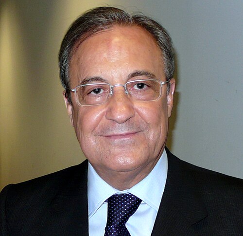 Florentino Pérez, presidente del Real Madrid