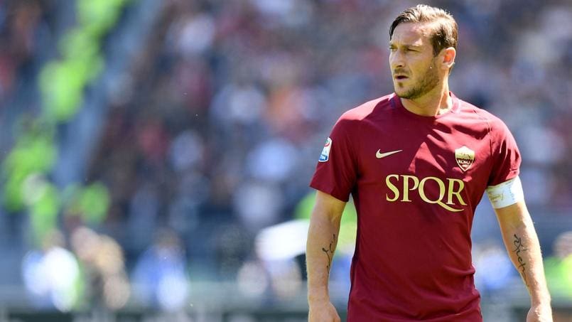 Francesco Totti, capitaine eternel de l'AS Roma