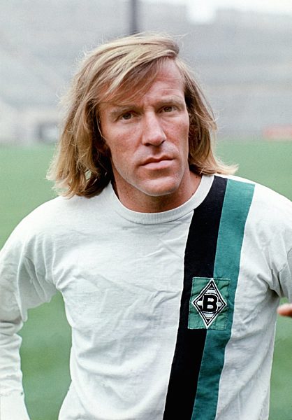 Günter Netzer, legend of Borussia Mönchengladbach