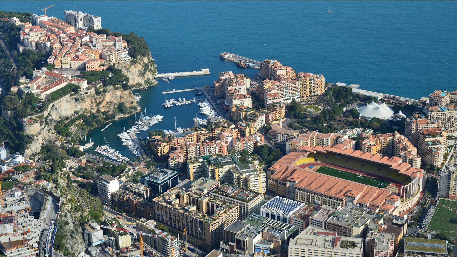 histoire as monaco, photo du stade