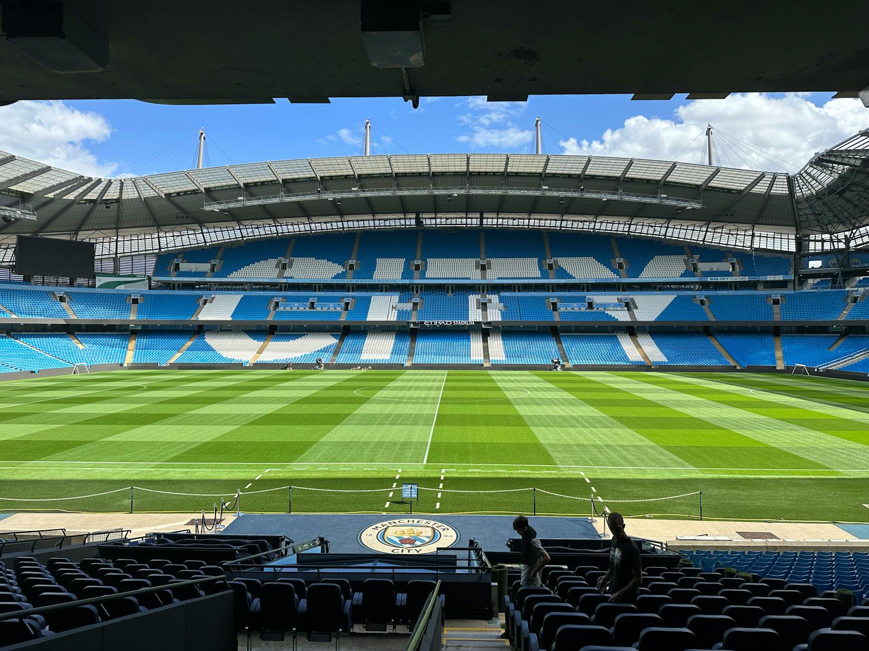 historia de manchester city, foto del estadio