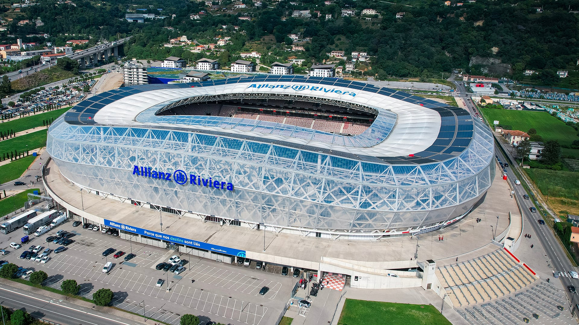 L'Allianz Riviera, lo stadio dell'OGC Nizza