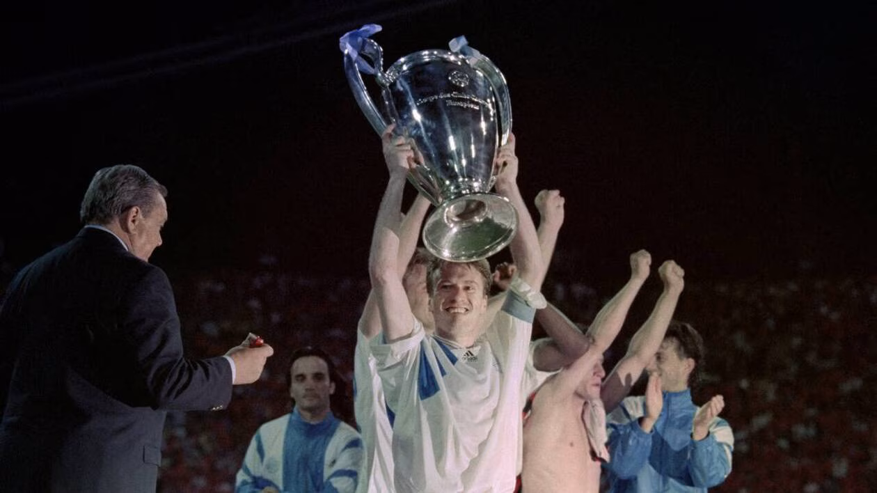 L'OM, vainqueur de la Coupe d'Europe 1993