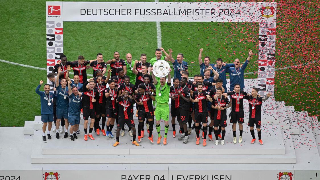 Le Bayer Leverkusen, champion invaincu 2024