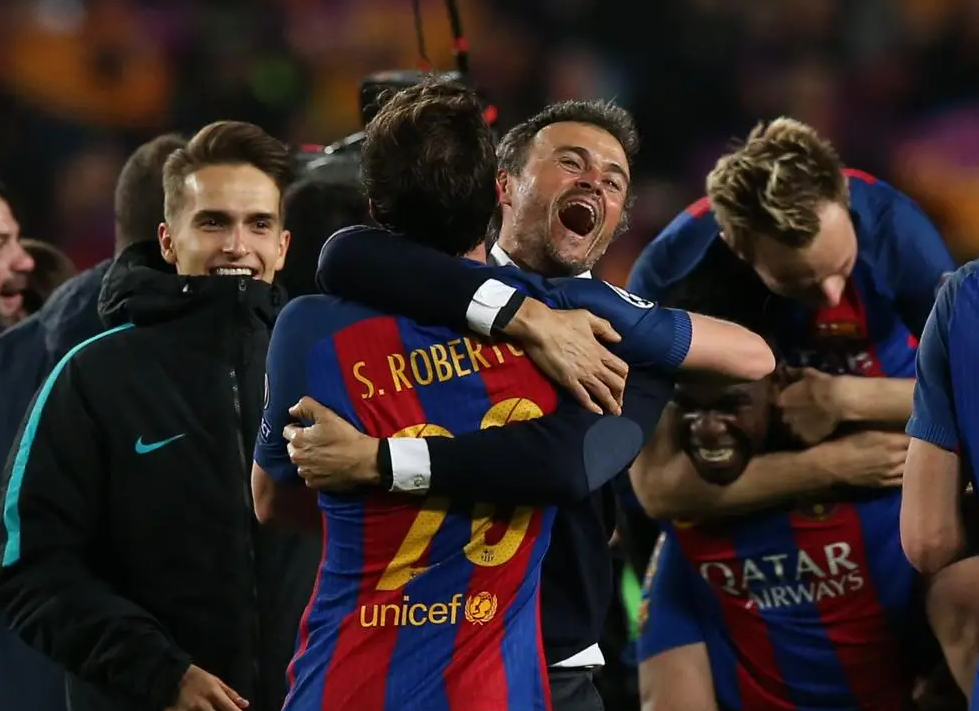 Le FC Barcelone apres la Remontada historique