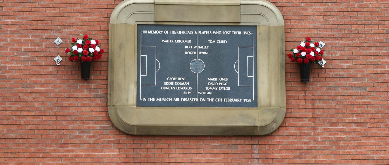 El memorial de los Busby Babes, Munich 1958
