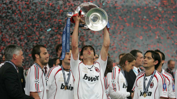 Le Milan AC, multiple champion d'Europe