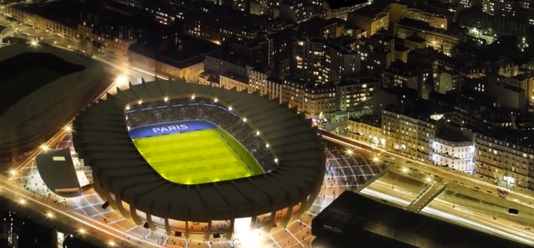 Le Parc des Princes, stade du PSG