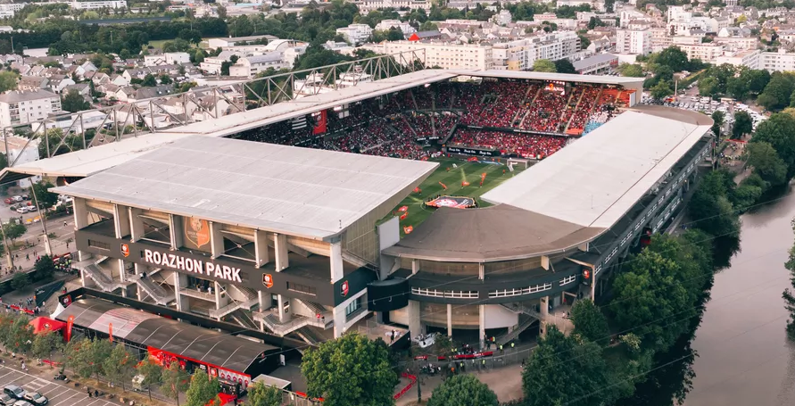 Le Roazhon Park, stade du Stade Rennais