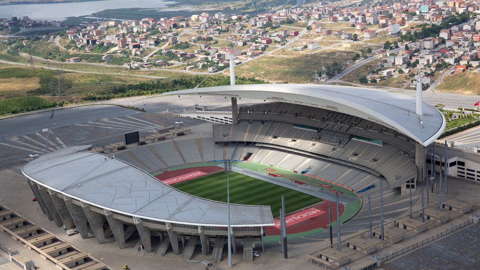 El estadio Atatürk, lugar de la final de 2005