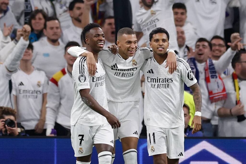Real Madrid's attacking trio