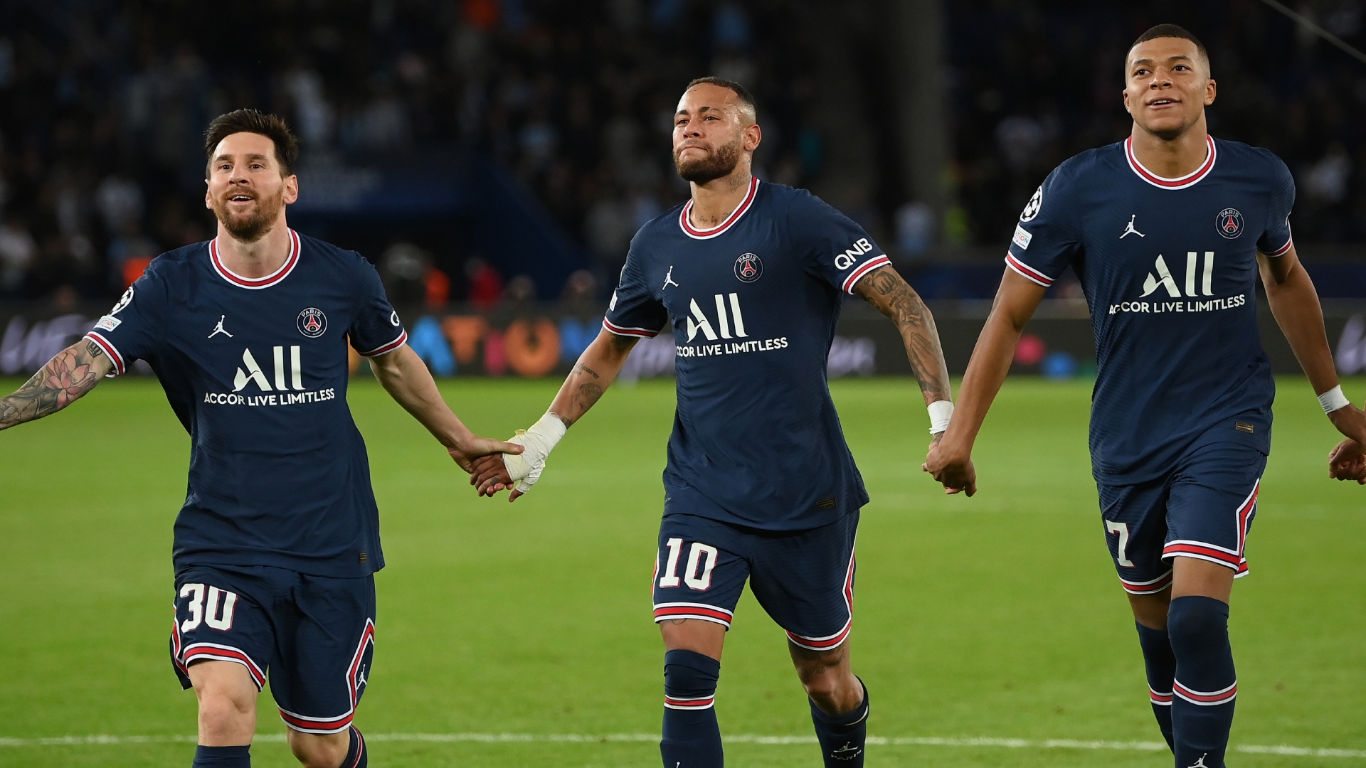Le trio MNM du PSG