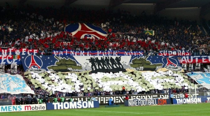 De supporters van Le Classique