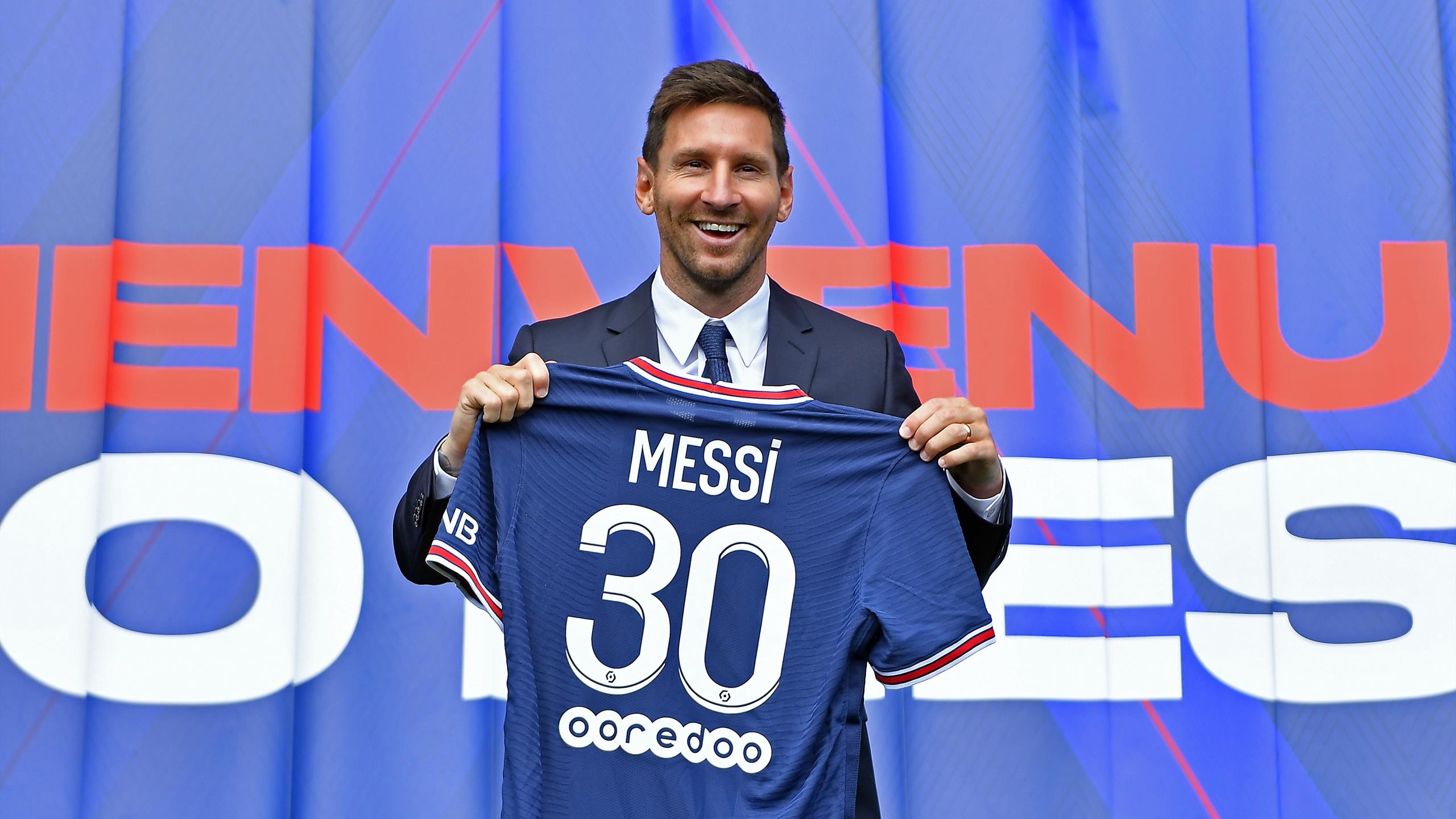 Lionel Messi sous les couleurs du PSG
