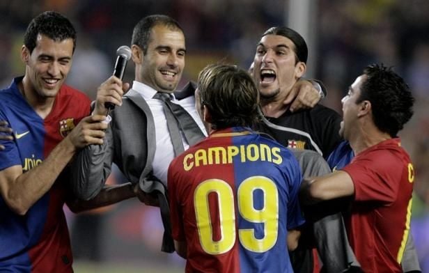 Pep Guardiola, architecte du triple 2009