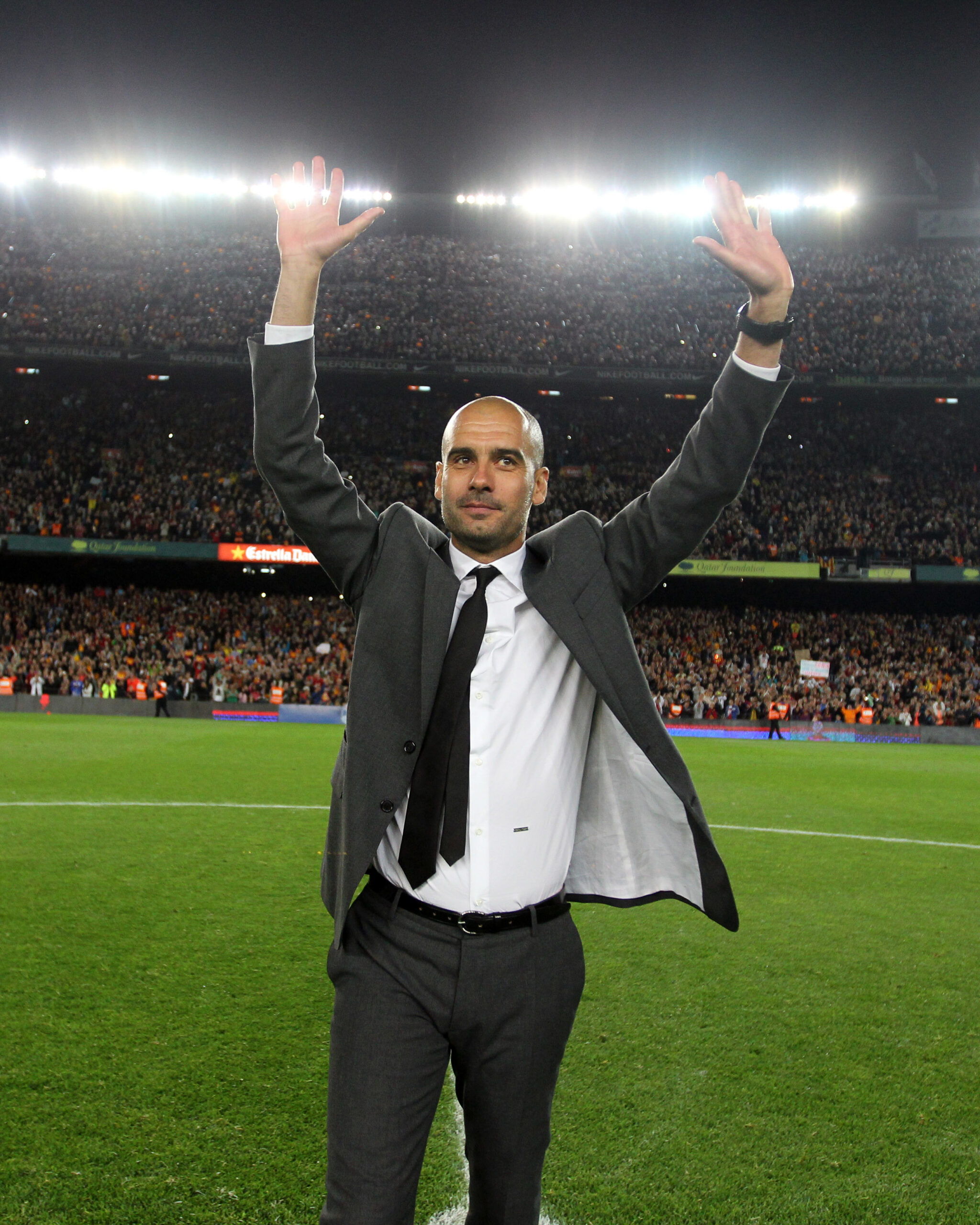Pep Guardiola, entraineur du FC Barcelone