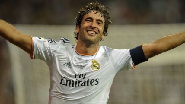 Raul, one of the club's all-time leading scorers