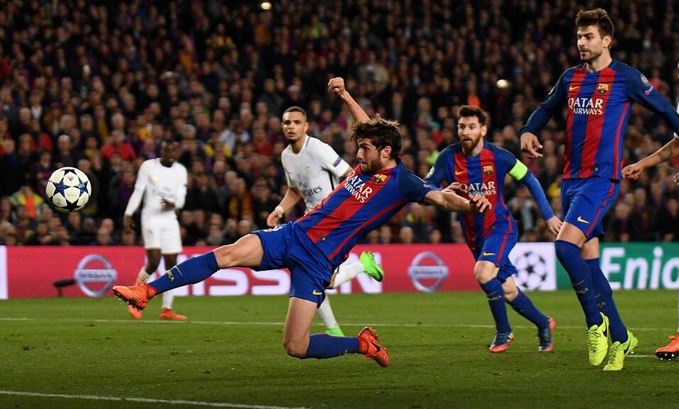 Sergi Roberto, le but de la Remontada a la 95e minute