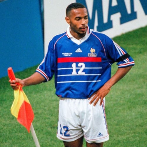 Thierry Henry, champion du monde 1998