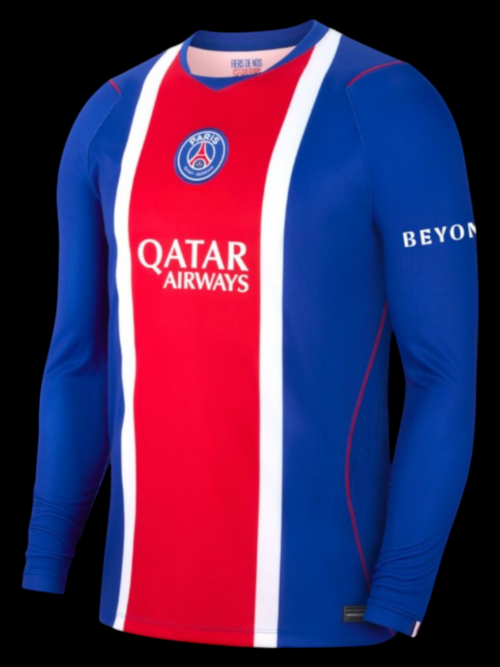 Paris SG Maillot Manches Longues Domicile 26/27 - Version Player